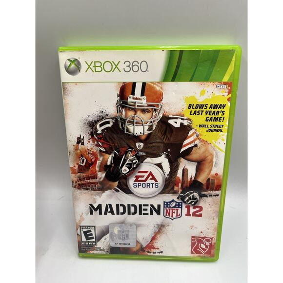 Madden NFL 12 (Microsoft Xbox 360, 2011) Complete Tested - Picture 1 of 7